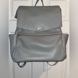 Freshly Picked Convertible Diaper Backpack Stone